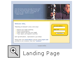 Example of a Landing Page